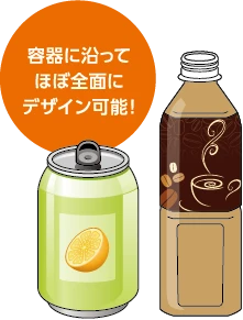 シュリンクラベルの使用例